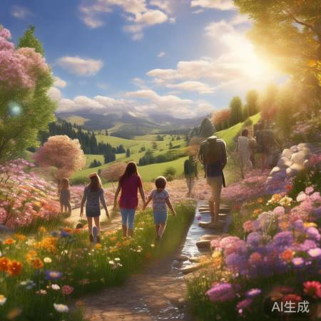 春游踏青，美景心情