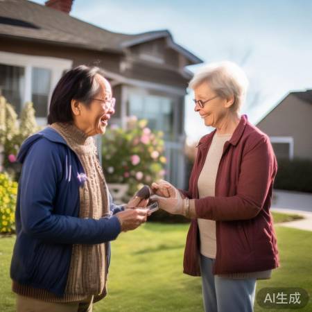 邻里互助，共度难关