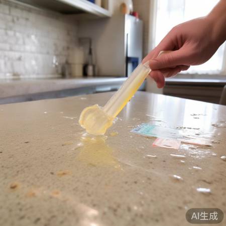 食用油溶解胶水法