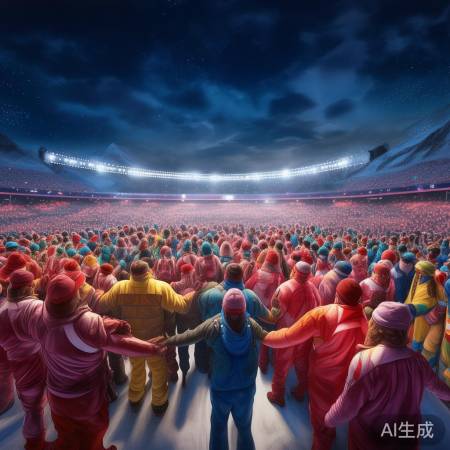 冬奥闭幕式，友谊永恒