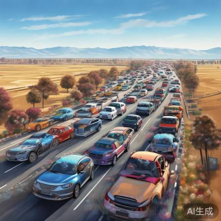 高速返乡长龙,中国发展文化