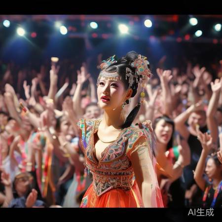 刘涛春晚九度绽放，粉丝骄傲学习