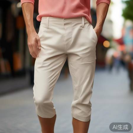 弯刀裤时尚又健康