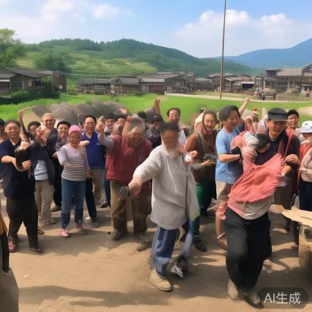 农村新家园，文化丰富，幸福满满