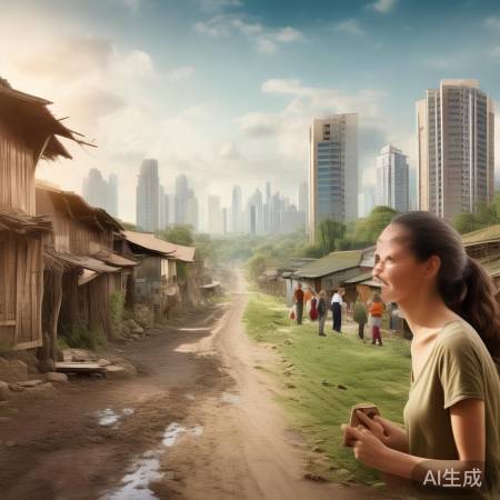 家乡巨变，幸福生活