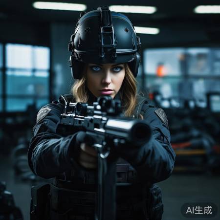 女性特警，勇智观察力