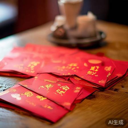 老板用心准备吉祥红包
