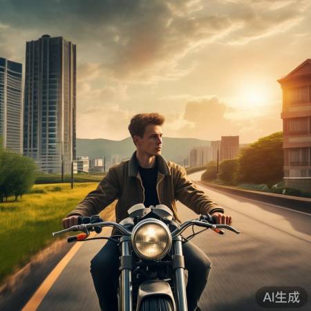 小李穿梭城乡，怀古心绪。