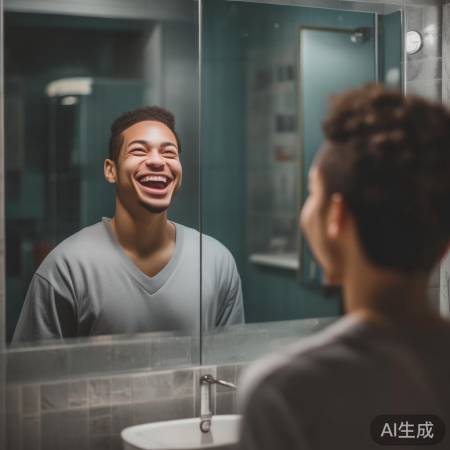 每日镜前练眼神