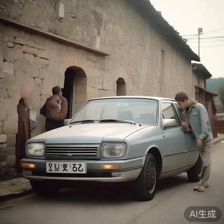 男子借儿子新车赴祠堂，传统场面引热议