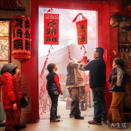 传统习俗庆团圆