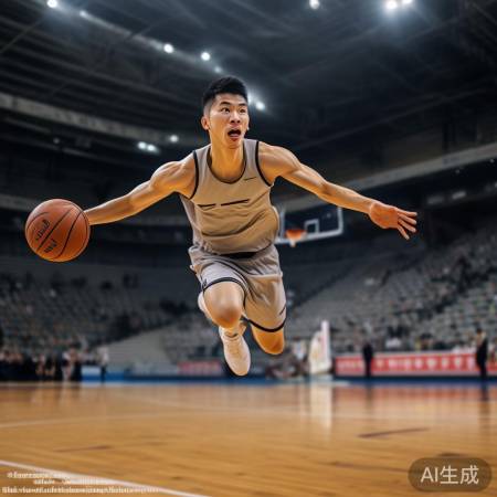 杨鸣苦练跳跃，篮球场神表现