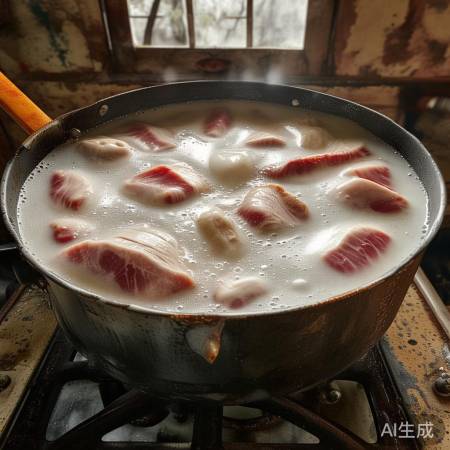 浮沫判断肉肥瘦