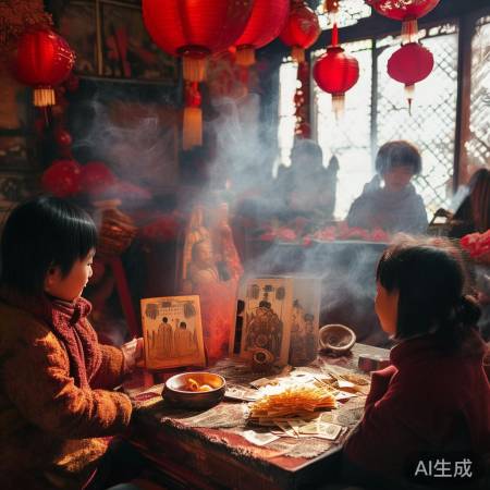 拜神佛，祈平安幸福