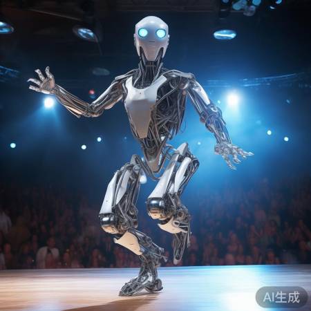 机器人舞动互动，惊艳亮相