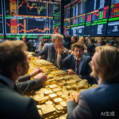 科技股泡沫破，金价上涨