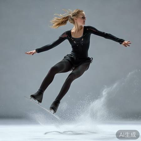 徐梦桃完美弧线轻盈落地