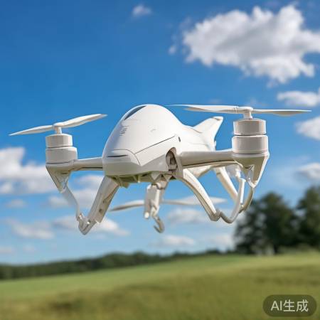 印度AI峰会展示：泡沫塑料版无人机惊艳亮相