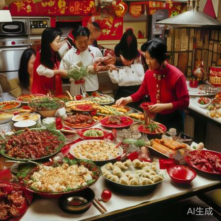 00后掌管年夜饭，新潮流画风大揭秘