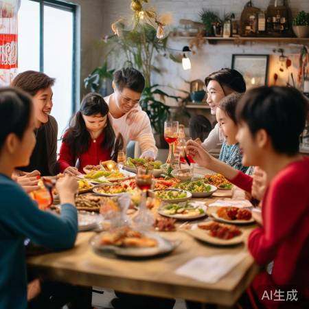 亲情温暖，创意年夜饭