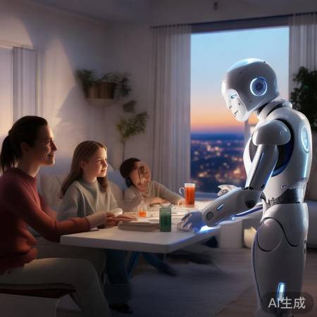 智能机器人，未来生活伙伴