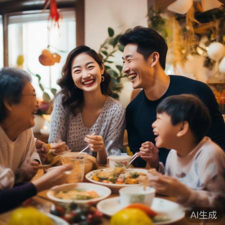 郭富城方媛香港过年，岳父母温馨同行