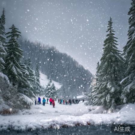 雨雪奇观，珍爱自然