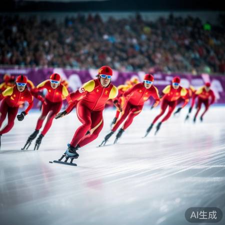 我国速滑队闪耀米兰冬奥会
