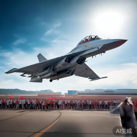 歼20翱翔，民族自豪！