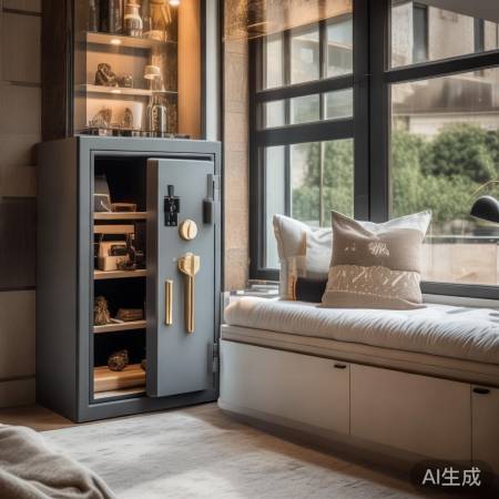 卧室飘窗保险柜，温馨又安全