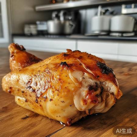 烤鸡翅，香嫩焦黄