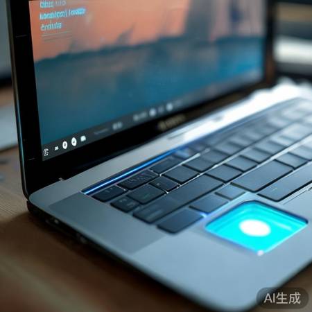 电脑指纹锁，高科技便利