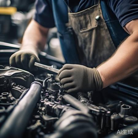 检查并拧紧松动零件