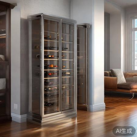 红酒柜材质多样，风格随心选