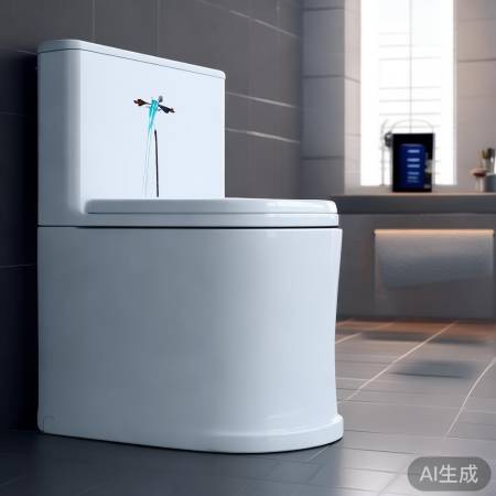 智能马桶清洁新体验：喷水方向巧调整，卫生更升级