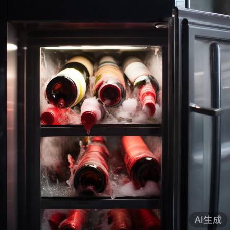 红酒柜自然解冻