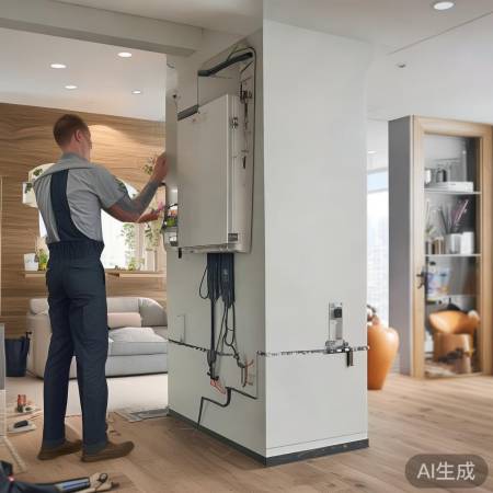 壁挂炉无需接地线，安装更简便