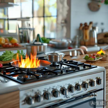 “燃气灶900440：高效轻松