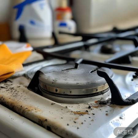 燃烧器堵塞，清理简单