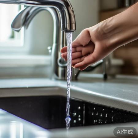 检查水龙头，水流是否正常