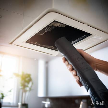 清理进风口灰尘杂物