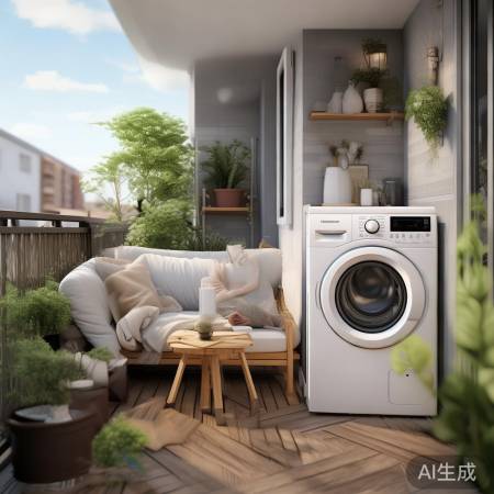 倍科洗衣机售后网点联络梳理，洗衣机摆放技巧：阳台装修避免常见错误