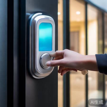 指纹锁双重保障，安全可靠
