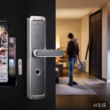 樱花指纹锁，便捷安全