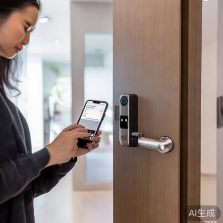 安装绑定，便捷锁控