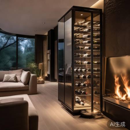 凯福将智能酒柜厂家维修服务电话科普(红酒柜的多面用途：家居美陈与实用收纳两不误)