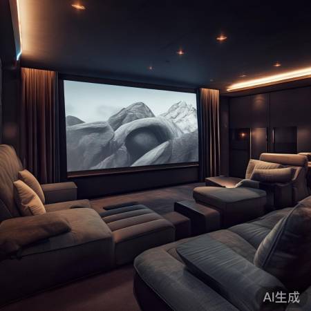 “家庭影院，美好家居，分享快乐