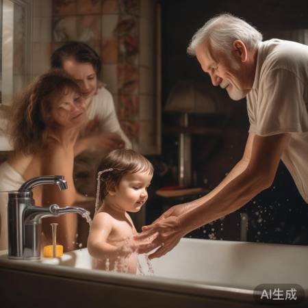 水温需适中，考虑老人小孩皮肤敏