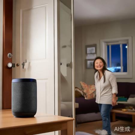 青稞智能锁维修热线电话是多少告诉你↑智能音箱开启智能锁，安全可靠吗？