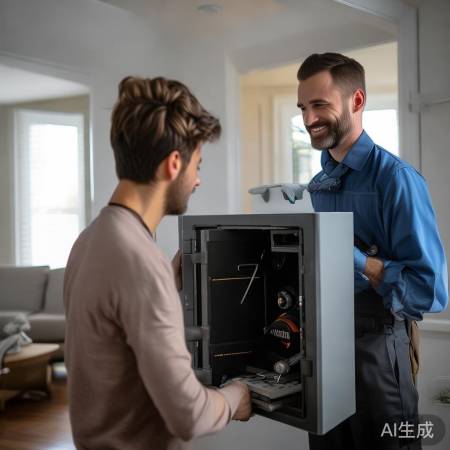 保险柜打不开，师傅妙手回春